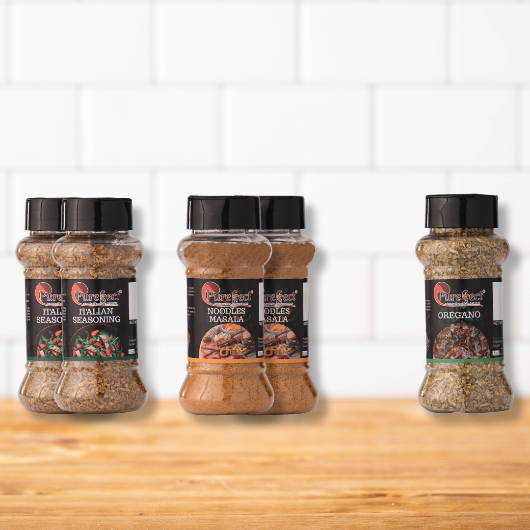 Buy 2 Italian seasoning + 2 Noodles Masala Get 1 Oregano Free - Purefect Healthy Pure Products