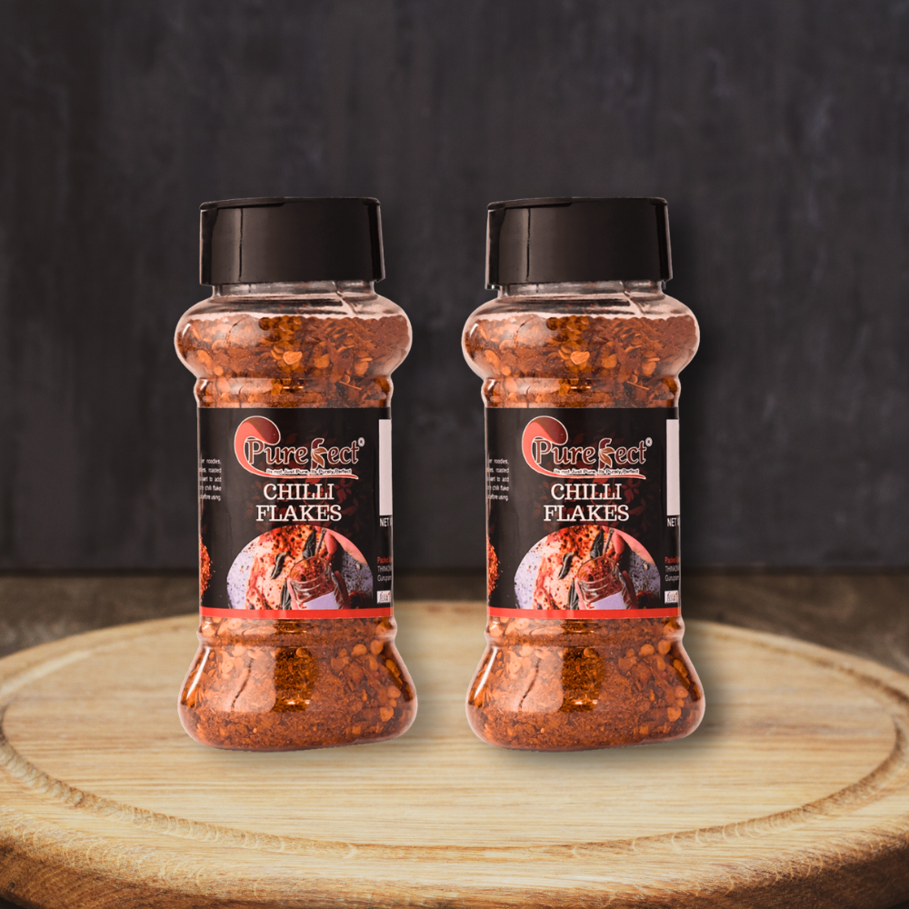 Chilli Flakes 2 pack combo (80gms) - Purefect Healthy Pure Products